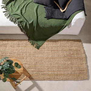 Alfombra Haven Jute Runner Alfombra elegante y ecológica para decoración del hogar - Product Image 1