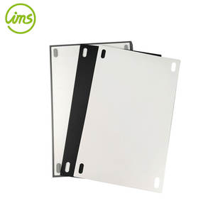 Planche à découper en plastique verte Chef avec tapis antidérapants de rechange 45x30cm 2.0cm d'épaisseur en PP et PE - Product Image 4