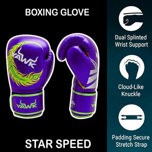 Gants de boxe professionnels Twins en cuir véritable à lacets, gants de boxe MMA Muay Thai pour l'entraînement, gants de boxe personnalisés - Product Image 3