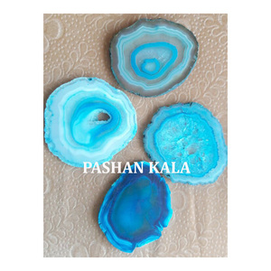 Wholesale Natural Color <b>Agate</b> <b>Coaster</b> Slice - Product Image 1