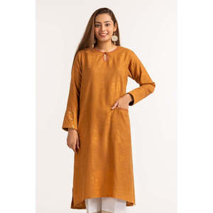 เสื้อเชิ้ตผู้หญิงผ้าแจ็คการ์ดสีน้ำเงิน แต่งลายดอกไม้ ผ้าฝ้ายผสมไหมซาติน ปักลายลำลอง ติดกระดุม ไซส์ XL สำหรับฤดูใบไม้ร่วงและฤดูหนาว - Product Image 3