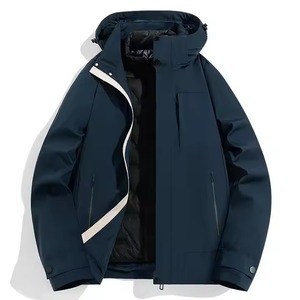 Ropa con logotipo personalizado Chaqueta de hombre a prueba de viento Otoño Chaqueta informal de manga larga Abrigo Chaqueta bomber - Product Image 4