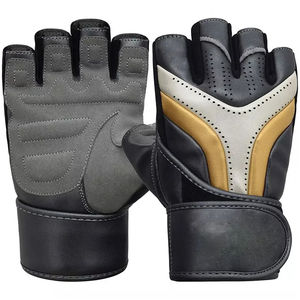 Gants de musculation de qualité supérieure avec enveloppes de poignet soutien gants d'homme de gymnastique Fitness haltérophilie entraînement gants d'entraînement exercice - Product Image 2