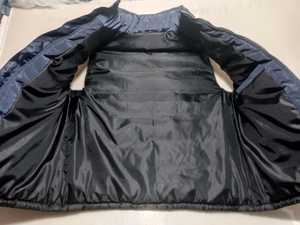 Chalecos ligeros sin mangas a prueba de viento personalizados para hombre, chaleco cálido para invierno, chaleco acolchado con cremallera, bolsillo impermeable, seguridad en el trabajo - Product Image 4