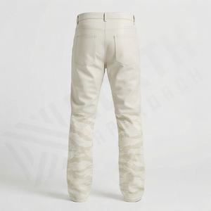 Stylish <b>Men's</b> <b>Leather</b> Flared Pants High Quality Retro Bell Bottom <b>Trousers</b> Fashionable Casual Wear Durable Premium Street Style - Product Image 2