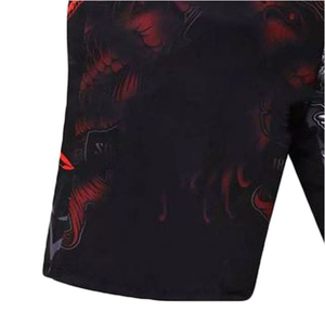 Pantalones Cortos de Entrenamiento MMA Ligeros de Lona, Disponibles para OEM, para Gimnasio, Artes Marciales, Elásticos, Anti-UV - Product Image 3