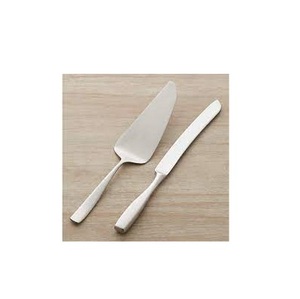 ชุดมีดหั่นเค้กสแตนเลสทองเหลืองสุดหรู304ชุดมีดเค้กแต่งงานชุดเซ็ตเซิร์ฟเวอร์เค้กแต่งงานดีไซน์ใหม่คุณภาพสูง - Product Image 3