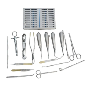 Kit de 18 Piezas de Instrumentos Quirúrgicos Dentales Básicos de Primera Calidad - Product Image 1