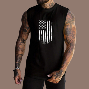 เสื้อกล้ามสำหรับผู้ชายเสื้อแขนกุดใส่เล่นกีฬาออกกำลังกายสร้างกล้ามเนื้อออกแบบโลโก้ได้ตามต้องการ - Product Image 4