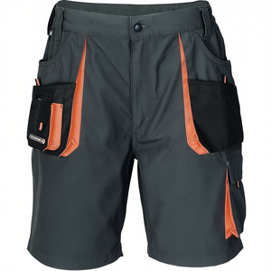 Pantalones Cortos de Seguridad TERRATREND para Hombre, Talla 48, Gris Oscuro/Negro/Naranja, para Equipo de Supervivencia - Product Image 2