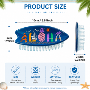Pinza de Pelo Personalizada DongDong con Diseño de Tabla de <span class=keywords><strong>Surf</strong></span>, Accesorio para el Cabello con Temática Tropical de Playa, Divertida Pinza de Pelo Hawaiana <span class=keywords><strong>Aloha</strong></span>, Venta al Por Mayor - Product Image 4