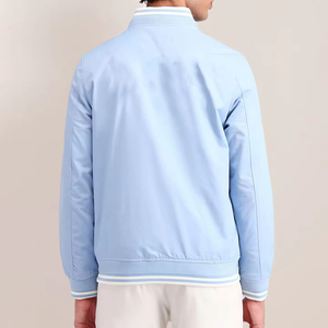 Wholesale Men's Professional Quality Slim Puffer Jacket Casual Custom Logo Outdoor Canvas Breathable Windproof - Product Image 2