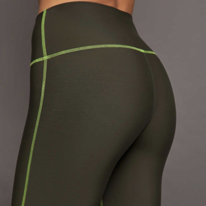 Leggings d'entraînement serrés taille haute athlétique pour femmes nouveau Design sans couture Compression thermique haut souple imprimé Leggings de Yoga - Product Image 6