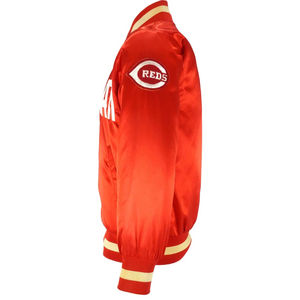 Chaquetas de invierno para hombre, chaqueta de satén estilo callejero para hombre con decoración bordada, servicio OEM disponible - Product Image 3