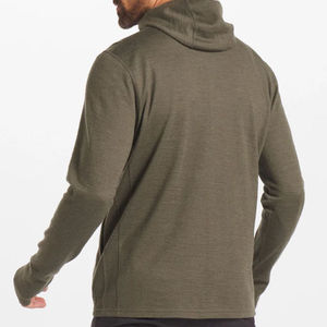 เสื้อฮู้ดสวมหัวสำหรับผู้ชายเสื้อมีฮู้ดแบบสวมหัวมีสีทึบสินค้ามาใหม่ชุดกีฬากลางแจ้งสำหรับขายเสื้อฮู้ดปักโลโก้สำหรับผู้ชาย - Product Image 2