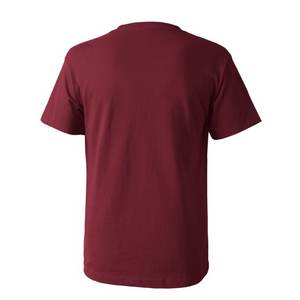 Camiseta de algodón de alta calidad para hombre para verano Camiseta informal con cuello redondo con patrón Tops clásicos básicos Tela de punto lavada - Product Image 1