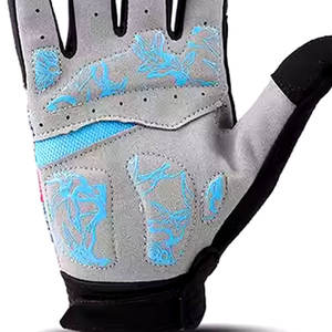 ถุงมือปั่นจักรยานสำหรับผู้ชายถุงมือปั่นจักรยานแบบเต็มนิ้วปรับแต่งได้ดีไซน์จากโรงงาน - Product Image 4