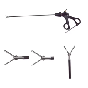 Pince universelle à double action pour laparoscopie en acier Mâchoire de 5mm ou 3mm X 330mm .. - Product Image 1