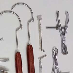 Ortopédico Veterinario de alta calidad de grado quirúrgico Manual autoclavable de acero inoxidable instrumentos quirúrgicos conjunto de 9 piezas al por mayor - Product Image 3