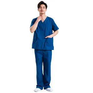 Men High Quality Low Price Hospital Uniforms Medical Scrubs Female Nurse Uniform Men