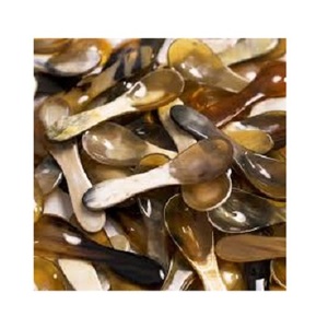 Cuerno doble cuchara cuerno cuchara tenedor cubiertos de lujo para el hogar Oficina restaurante comedor cubiertos cuerno cuchara tenedor cubiertos - Product Image 3