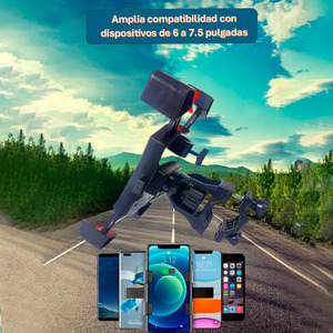 Support de téléphone portable pour moto avec mini-parapluie - Couleurs assorties - Product Image 5