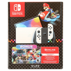 Descuento caliente Nintendon Switch OLEDD W/Mario Karts 8 Deluxe Bundle - Product Image 1