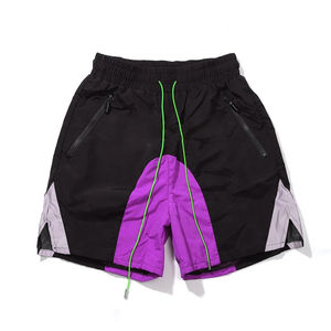 New Custom Nylon Shorts Breathable Double <b>Layer</b> Shorts Workout Drawstring Paneled Nylon Summer Shorts For Men 2025 - Product Image 2
