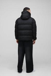 Chaqueta acolchada de invierno para hombre con capucha abrigo alternativo grueso cálido a prueba de viento e impermeable - Product Image 2