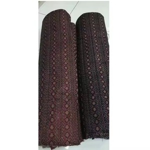 ผ้าลูกไม้ตาข่ายปักลายดอกไม้ที่แท้จริงเหมาะสำหรับทำด้วยตัวเองดีไซน์กูตูร์แฟชั่นพร้อมส่งออกจากอินเดีย - Product Image 2