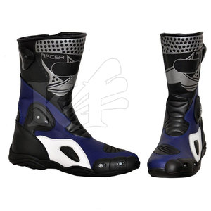 Botas de Cuero para Hombre Marca KEVEN IMPEX, Tallas Grandes, Transpirables, Personalizables con Nombre de Equipo, Superventas, para Motocicleta, Resistentes - Product Image 3