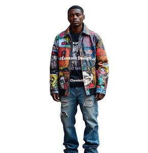 Fabricant de veste en cuir de concepteur personnalisé | OEM/ODM et usine de marque privée Fabricant de veste en cuir sur mesure - Product Image 1