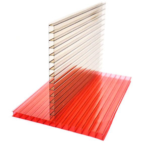Lámina de Policarbonato Multicapa Hueca Blanca Lechosa de 5mm, 6mm, 14mm, Resistente a la Intemperie, para Techos y Toldos de Pasillos - Product Image 6