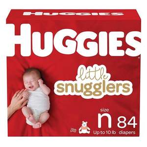 Huggies ตัวเล็กๆ Snugglers ผ้าอ้อมเด็กทารกทารกแรกเกิดขายส่ง - Product Image 3