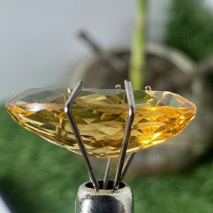 Citrine naturelle taillée en marquise, pierre en vrac de couleur C1 pour la fabrication de bijoux - Product Image 4