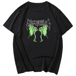 T-shirt unisexe décontracté 100% coton de haute qualité col rond manches courtes 260 grammes motif d'impression DTG personnalisé surdimensionné - Product Image 4