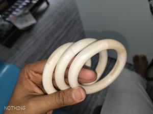 Eco-Friendly Vintage Handmade Buffalo Bone Cuff <b>Bracelet</b> with <b>Angel</b> Design Stylish Bangle for Wholesale India F S INTERNATIONAL - Product Image 3