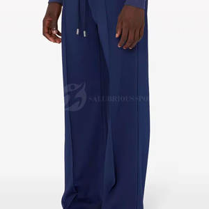 Pantalones Deportivos Casuales de Lona Gruesa Estilo Hip Hop con Bolsillos con Cremallera y Estampado Personalizado para Hombre - Product Image 4