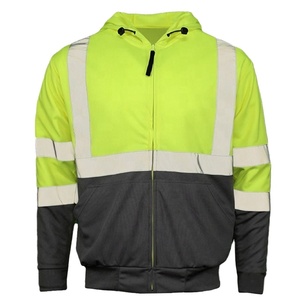 Sweat à capuche haute visibilité pour hommes Sweatshirts à capuche haute visibilité de sécurité - Product Image 1