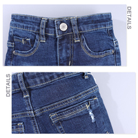 Pantalons en jean pour enfants de 2 à 10 ans, garçons, tout-petits et enfants, pantalons courts en denim printemps et automne / Jeans pour garçons
