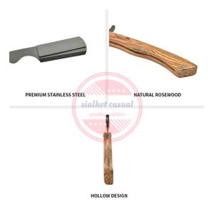 Cuchillo de afeitar de peluquero plegable 2025, herramienta de afeitar de borde recto de peluquero profesional - Product Image 5