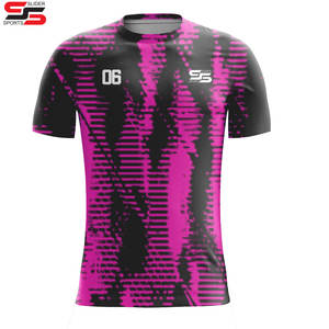 Maillot de sport à séchage rapide pour hommes Maillot de football à manches courtes Fitness Running Nouveau design Maillot de football de qualité supérieure Ensemble de football - Product Image 3
