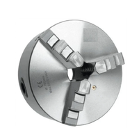 Mandrin de serrage robuste SHASONS à 4 mors, centre ouvert, en acier de qualité industrielle, pour tour CNC manuel, 500-4000 tr/min, 20000 mm, 1 pièce