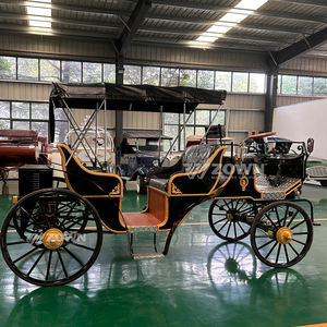 Carruaje de caballos eléctrico real de boda personalizado con 4 ruedas Capacidad de 4-6 personas para hacer turismo - Product Image 6