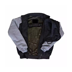 เสื้อฮู้ด Kevlar พร้อมการป้องกันรถจักรยานยนต์เสื้อฮู้ดขนแกะสีดําสําหรับผู้ชายสไตล์ขี่ใหม่เสื้อฮู้ดนักขี่จักรยานแบบกําหนดเอง - Product Image 4