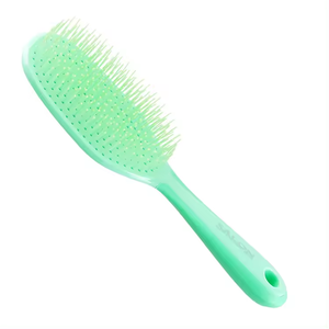 Brosse à cheveux en nylon avec embouts de gemme Peigne démêlant nettoyant le cuir chevelu pour un soin facile des cheveux - Product Image 1