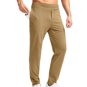 Heavy duty weightlifting pants with <b>thigh</b> panels to protect against barbell friction during lifting cycles daily - Product Image 3