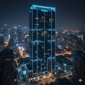 ชุดตู้ครัวสำเร็จรูปสไตล์ยุโรปแบบโมเดิร์นจากเวียดนาม รุ่น JY Project พร้อมลิ้นชักและบานประตู - Product Image 1