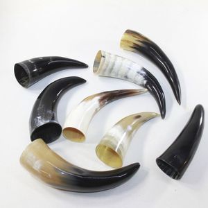 Jarra de cerveza de cuerno moderna, respetuosa con el medio ambiente, fábrica de ágata de cuerno real, taza de estilo vikingo para café o cerveza para Navidad - Product Image 5