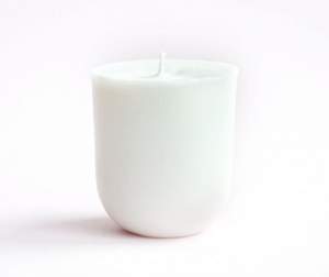 Cylindre de qualité solide, petit pot de bougie géométrique vide en céramique de couleur mate décorative de luxe avec couvercle, prix de gros - Product Image 6